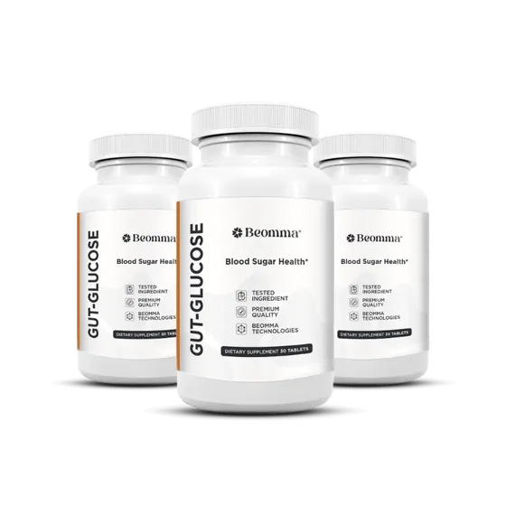 GutGlucose three bottle pack